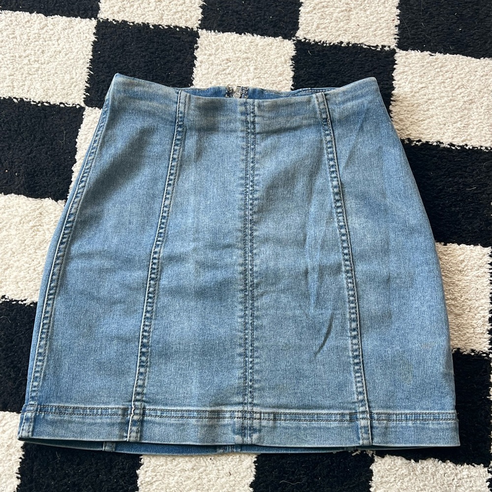free people mini skirt
